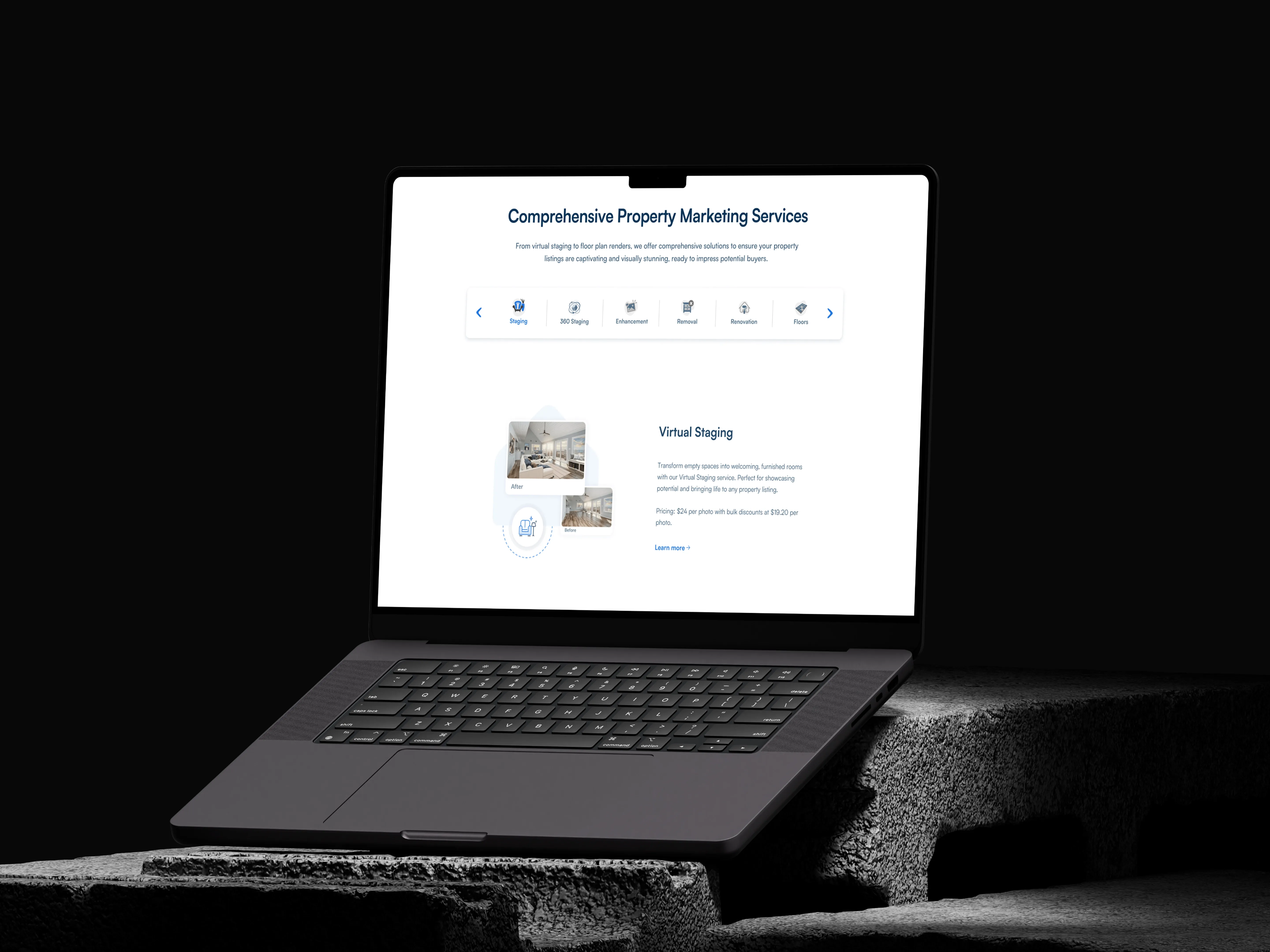 Virtual Staging - Business Development, Web Sites  project by Nine Pixels